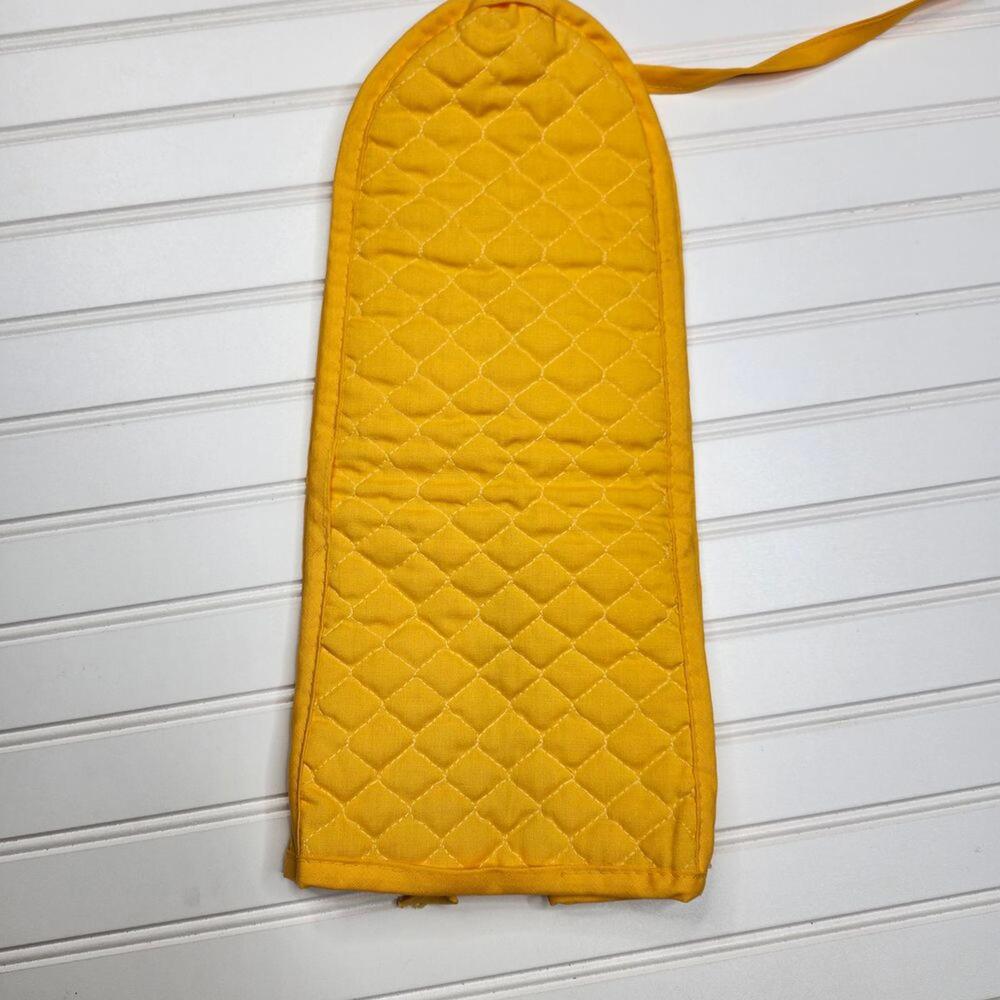 Vintage Holly Hobbie Oven Mitt Pot Holder Yellow Simple Pleasures Kitchen - Picture 5 of 6